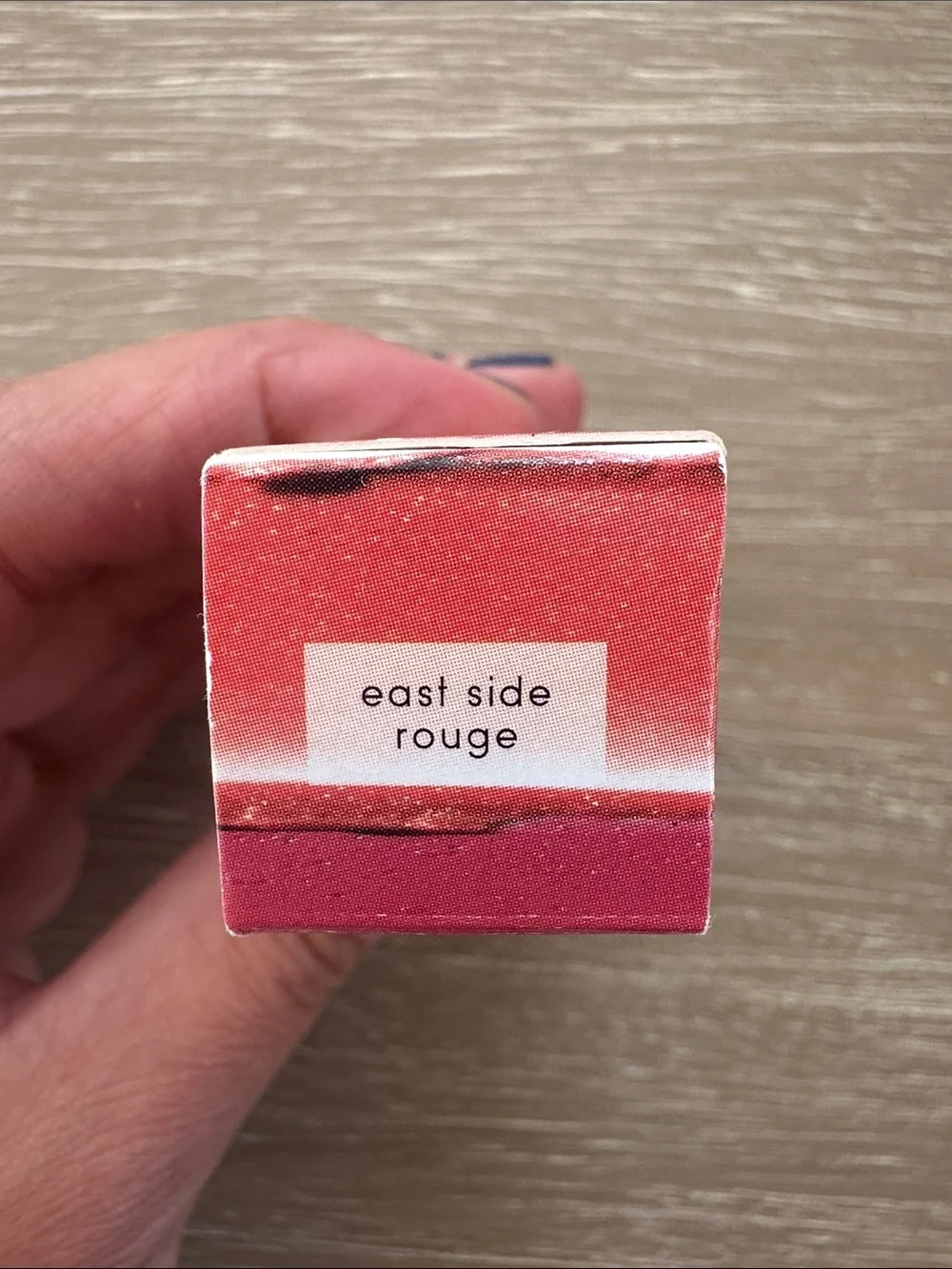 Laura Geller Iconic Baked Sculpting Lipstick — east side rouge
